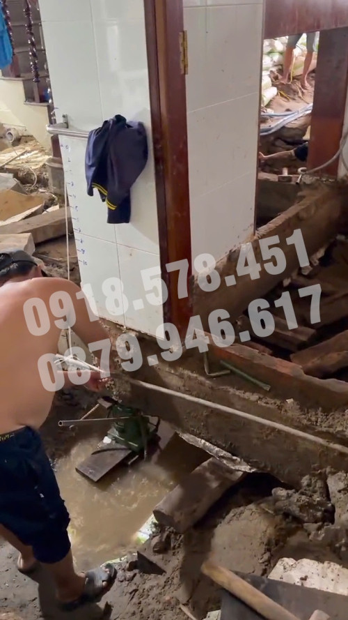 nang nha 2 tang 160m2 len 60cm tai can tho do thap hon mat duong 4